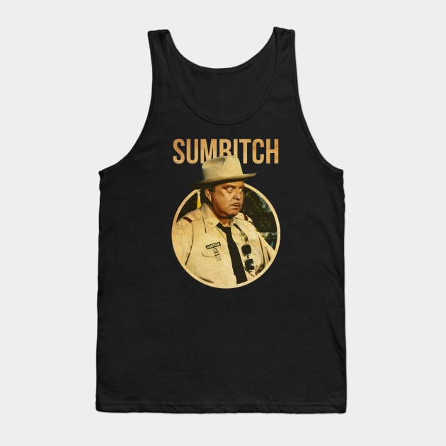 POLICE SUMBITCH JUSTICE Tank Top by garudabot77